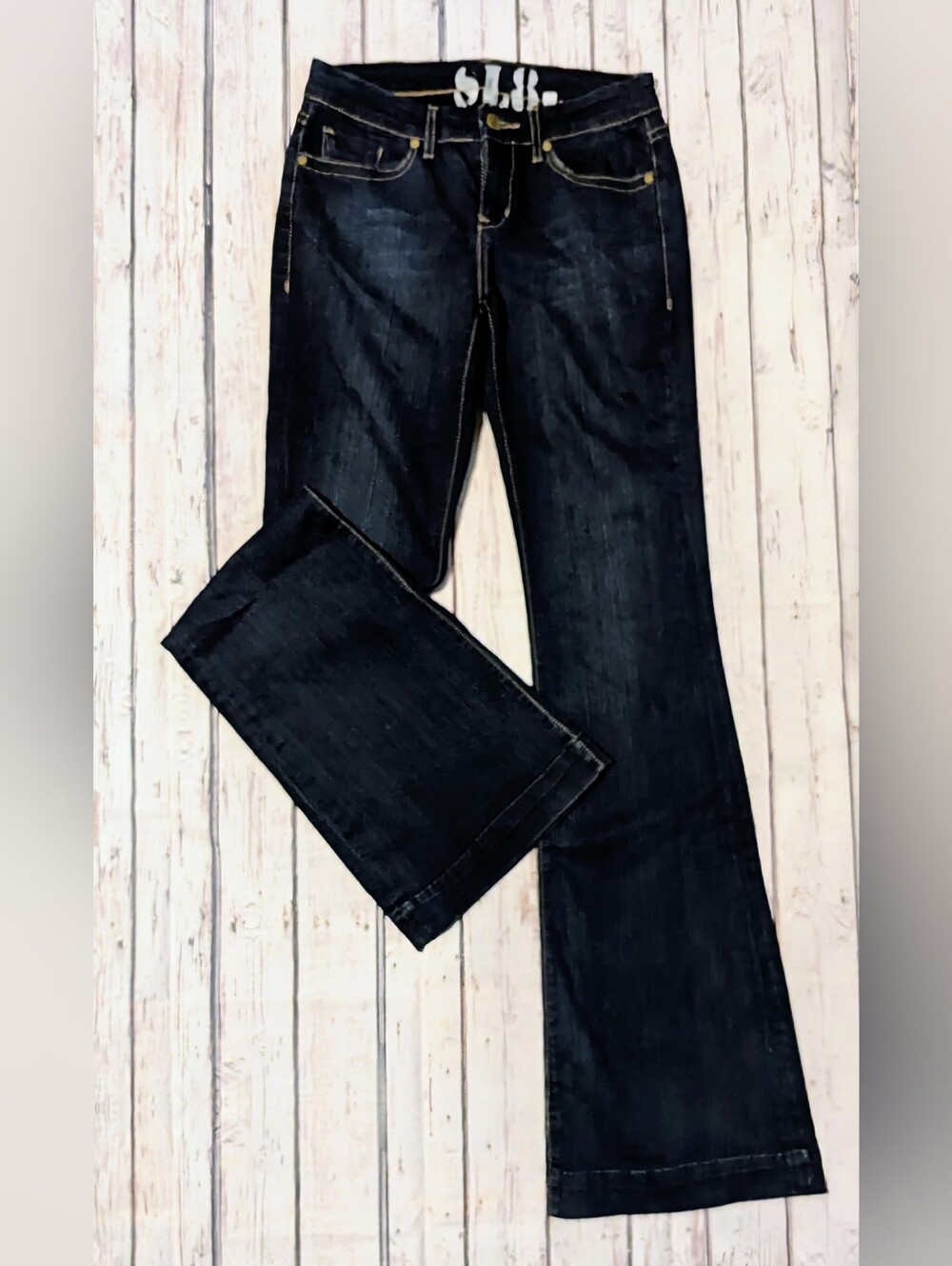 SL8 Women’s Dark Indigo Flared Jeans